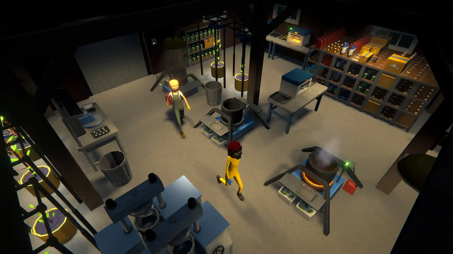 Schedule I drug empire management sim gameplay on Steam