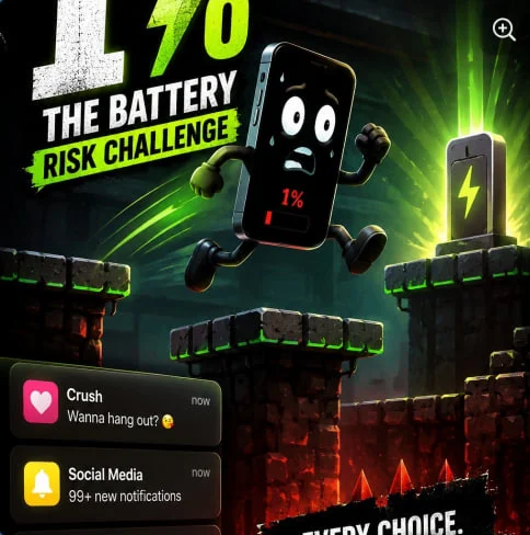 1%: The Battery Risk!