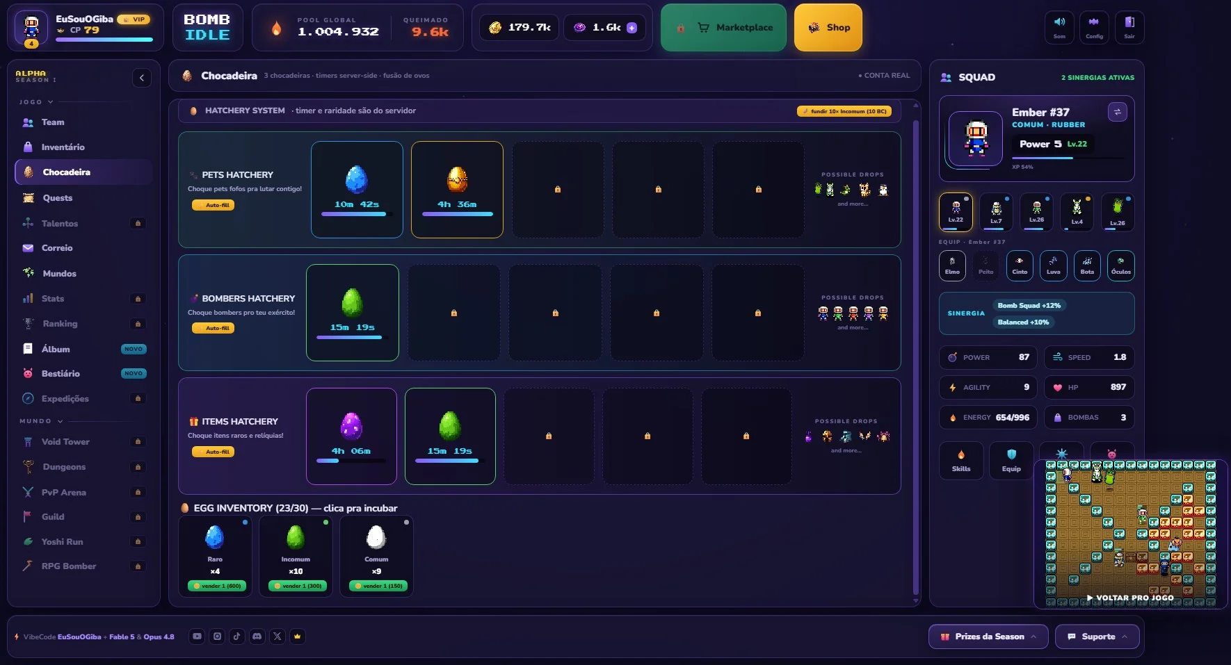 BombIdle screenshot 2 of 3