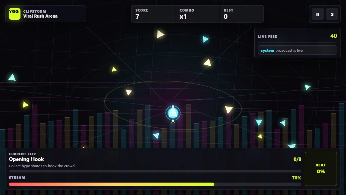 Clipstorm: Viral Rush Arena screenshot 1 of 3