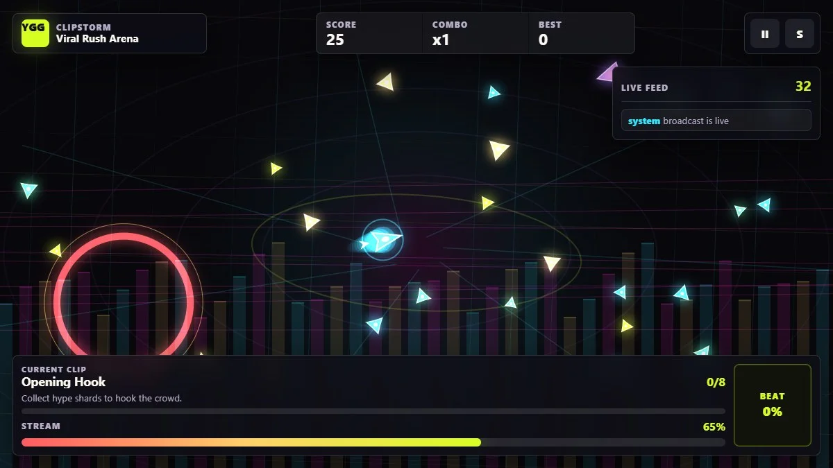 Clipstorm: Viral Rush Arena screenshot 2 of 3