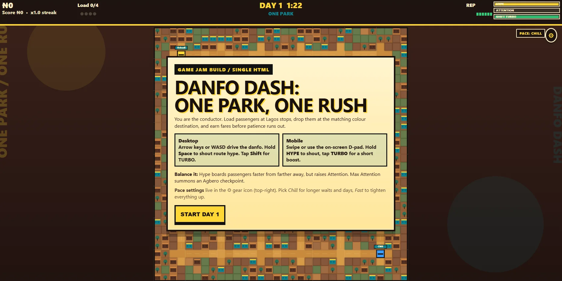 Danfo dash screenshot 1 of 2