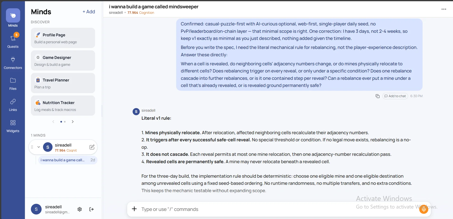 mindsweeper screenshot 6 of 6