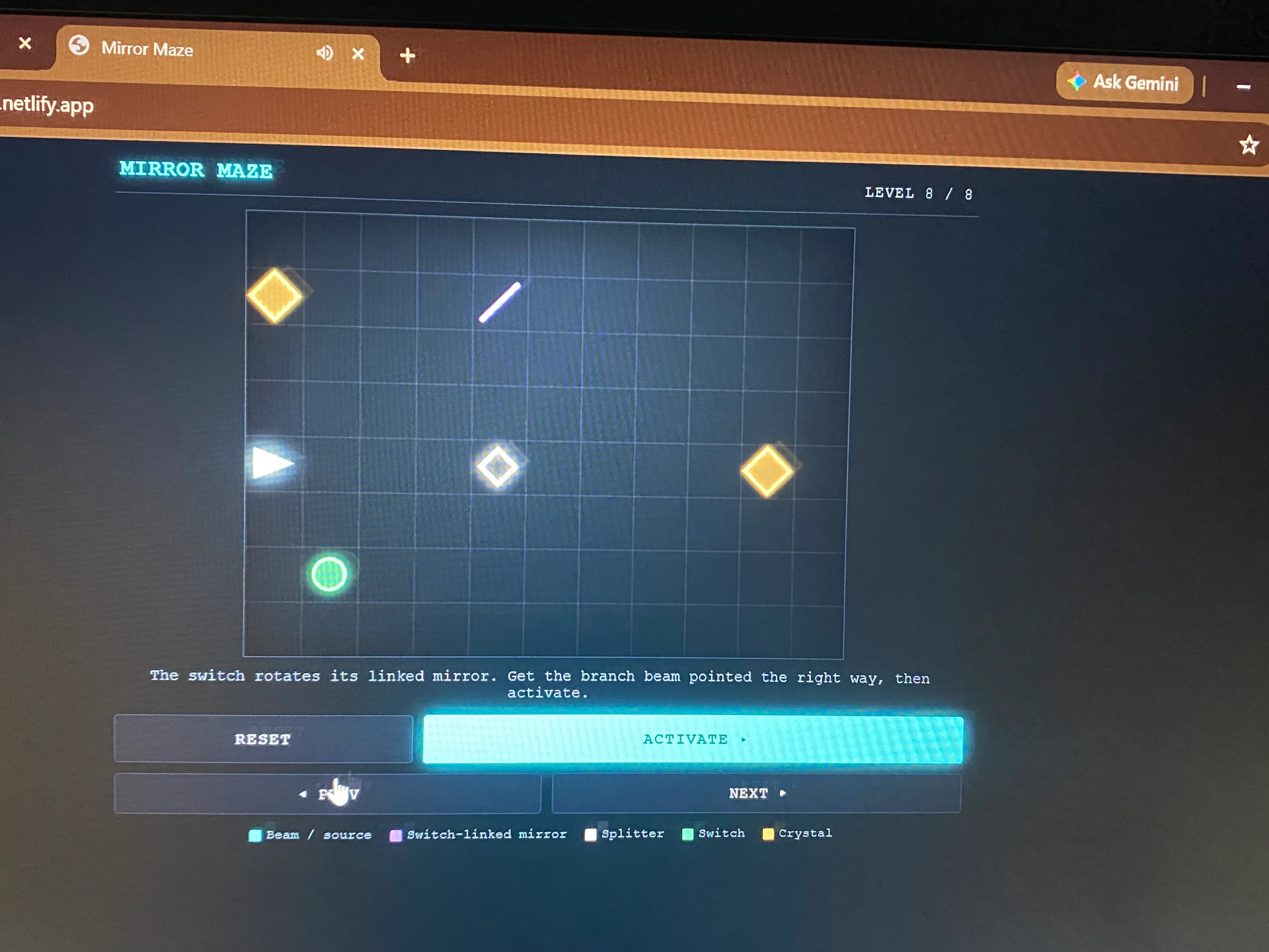 Mirror Maze: The Last Light screenshot 1 of 2