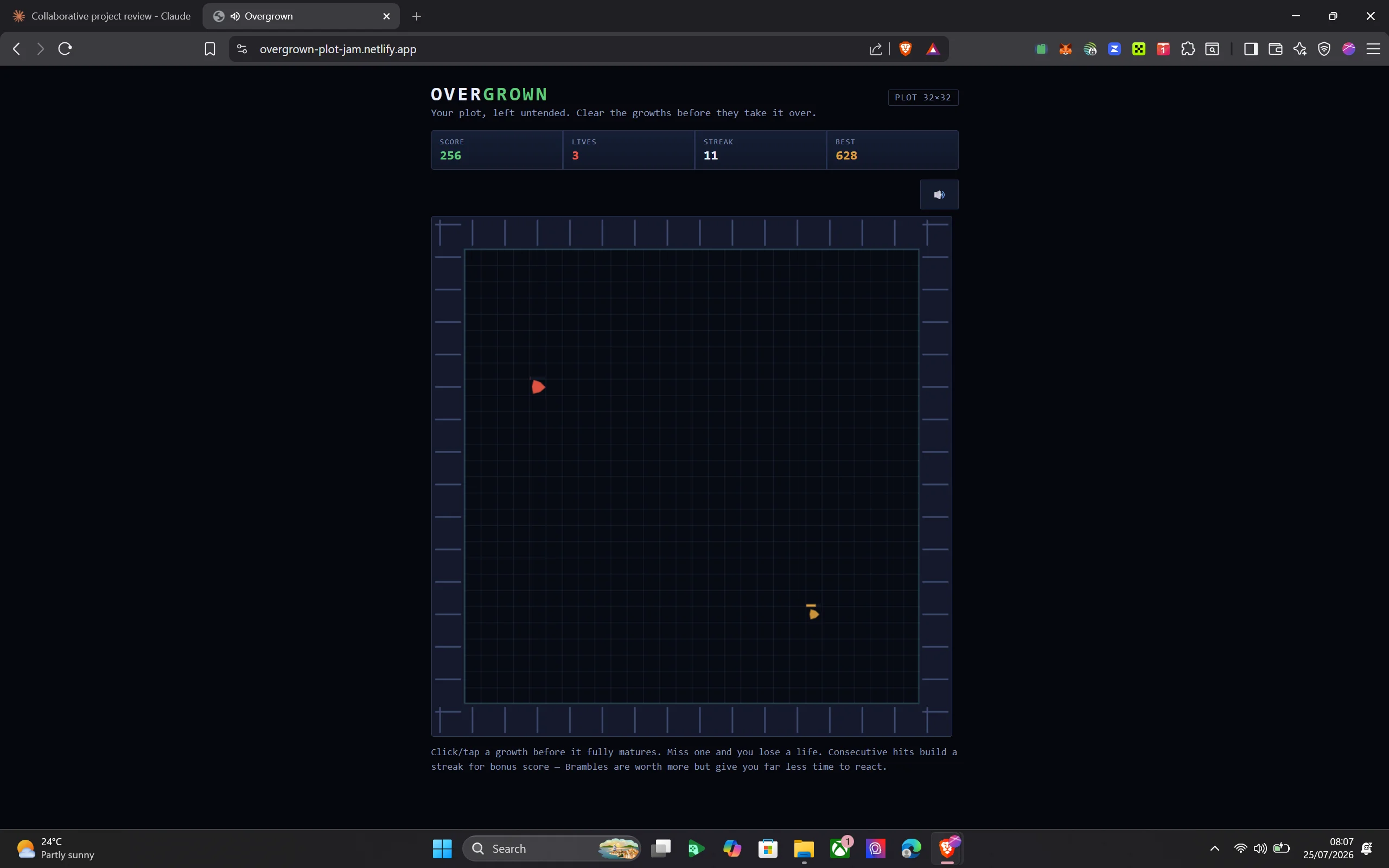Overgrown (VibeBlitz) screenshot 1 of 3