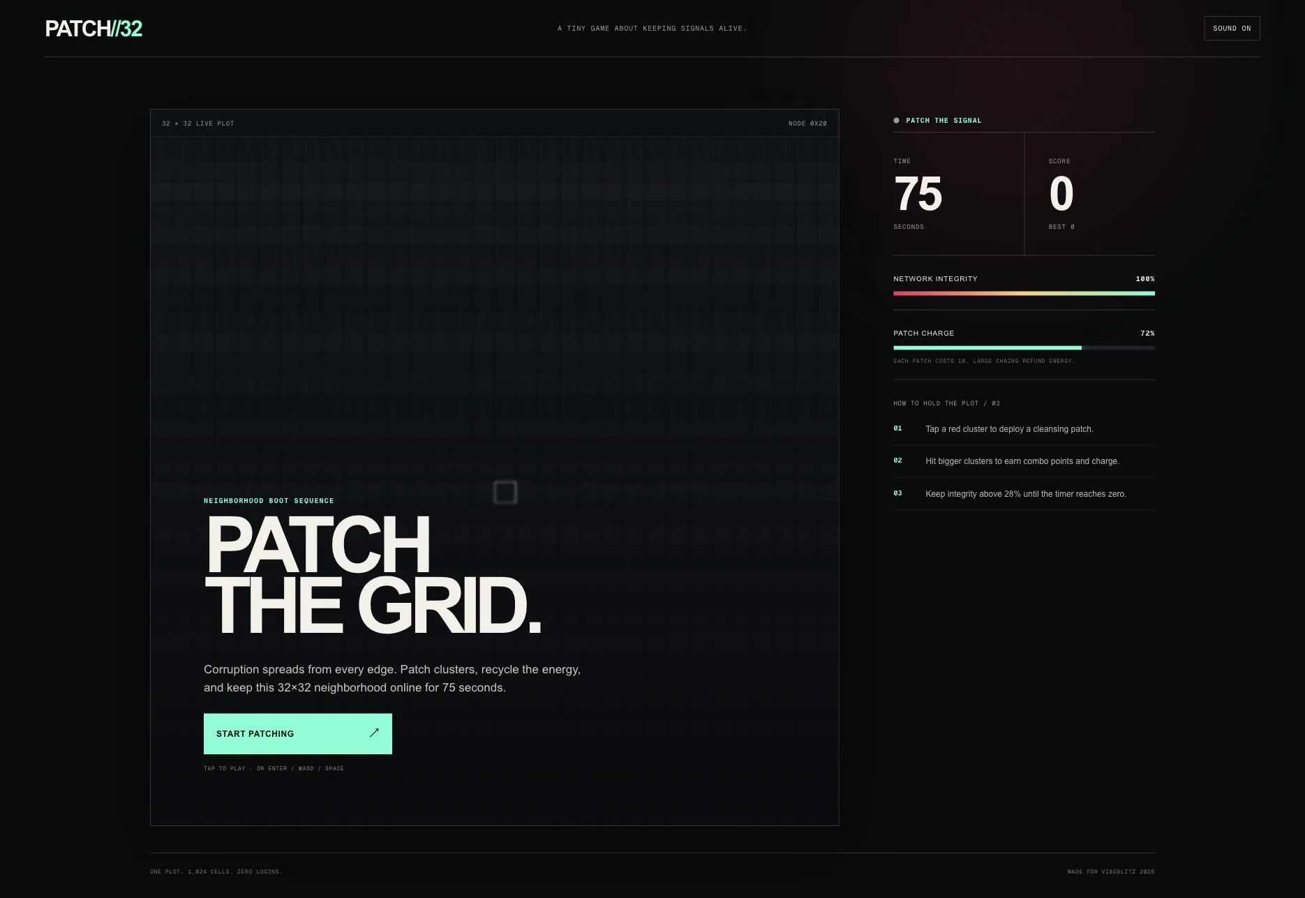 PATCH//32 screenshot 2 of 2
