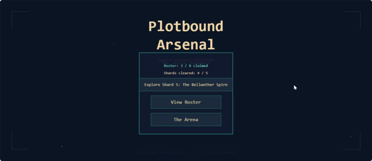 Plotbound Arsenal screenshot 1 of 3