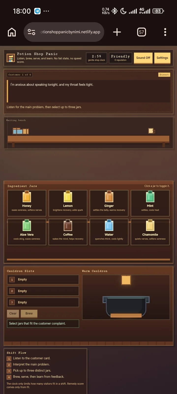 Potion Shop Panic screenshot 2 of 6