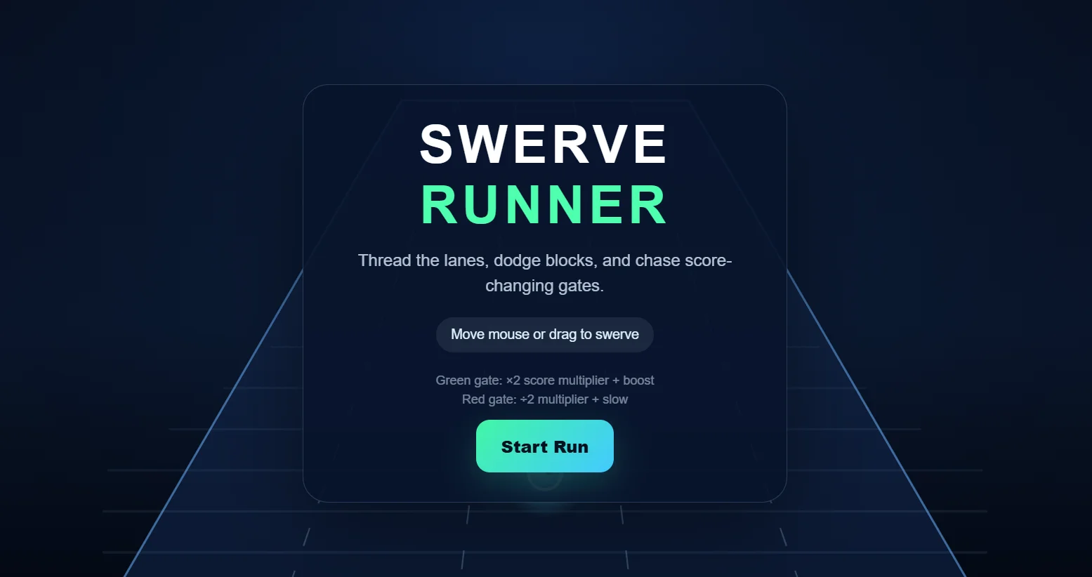 Swerve Runner screenshot 1 of 1