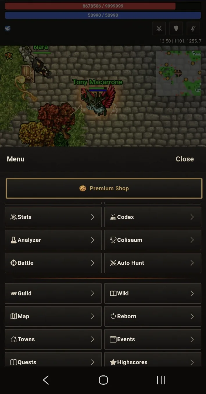 Tibia-MU screenshot 7 of 8